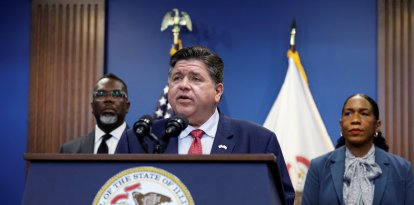 El gobernador JB Pritzker en una imagen de archivo