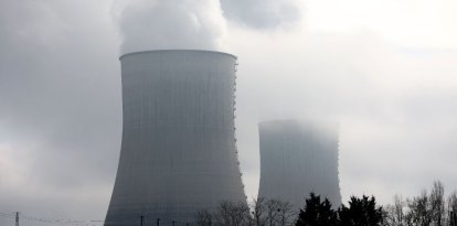 Imágen de una central nuclear