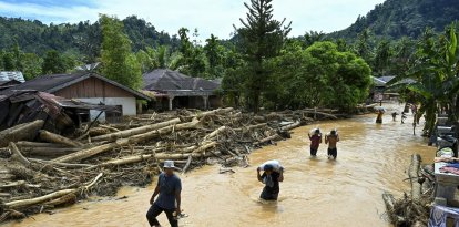 Inundaciones en Indonesia en diciembre de 2025
