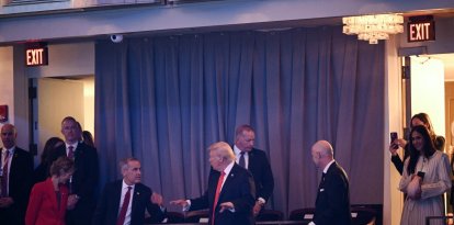 El primer ministro de Canadá, Mark Carney y el presidente de Estados Unidos, Donald Trump