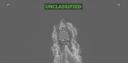 Fotograma de un video compartido por el Comando Sur de EEUU