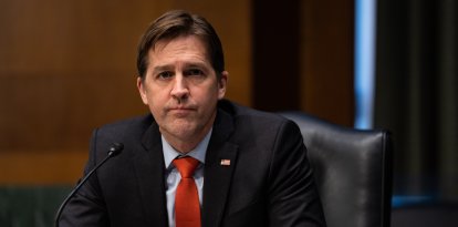 Senator Ben Sasse, R-NE speaks during a hearing