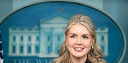 La secretaria de prensa de la Casa Blanca, Karoline Leavitt