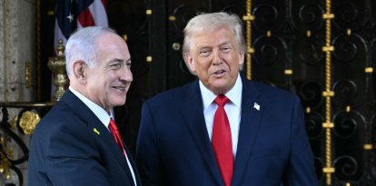 Trump recibe a Netanyahu en Mar-a-Lago/ Jim Watson