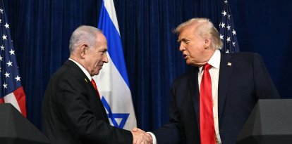 Donald Trump y Benjamin Netanyahu