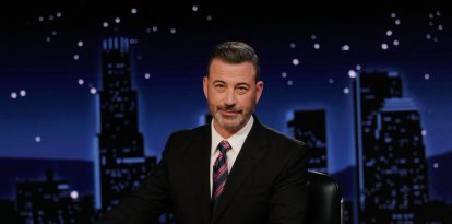 El presentador Jimmy Kimmel en su programa de ABC