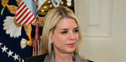 Pam Bondi en la Casa Blanca/ Jim Watson