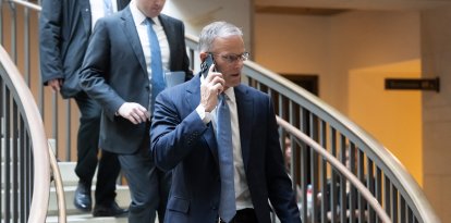 John Thune en Capitol Hill/ Saul Loeb