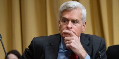 El senador Bill Cassidy en Capitol Hill/ Saul Loeb