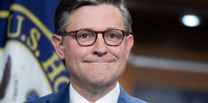 Mike Johnson en Capitol Hill/ Saul Loeb