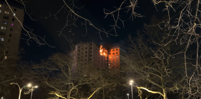 Incendio en el Bronx