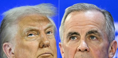 Donald Trump y Mark Carney