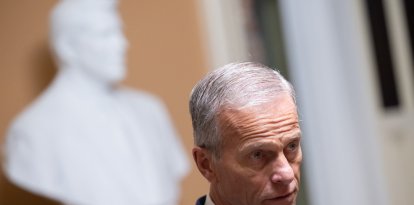 John Thune en Capitol Hill/ Saul Loeb