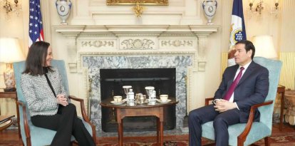 María Corina Machado y Marco Rubio