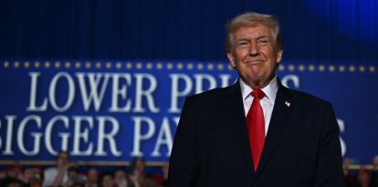 Donald Trump durante un evento en Iowa/ Brendan Smialowski