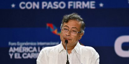 El presidente de Colombia Gustavo Petro (Archivo)