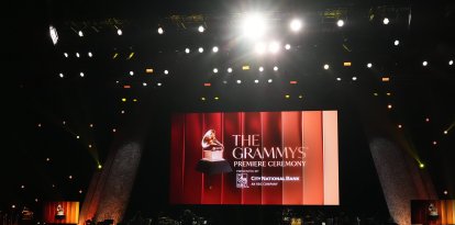 Vista general del ambiente durante la 68.ª edición de los premios Grammy, celebrada el domingo 1 de febrero de 2026 en Los Ángeles.