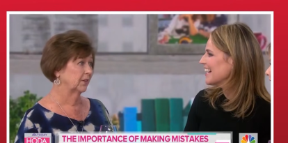 Captura de pantalla de la cobertura sobre la desaparición de Nancy Guthrie