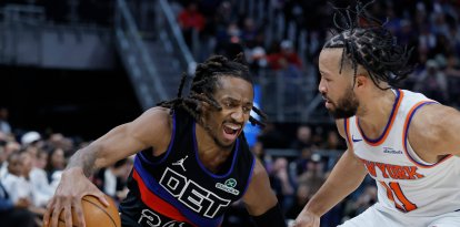 El escolta de los Detroit Pistons Daniss Jenkins