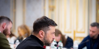 El presidente ucraniano, Volodimir Zelenski