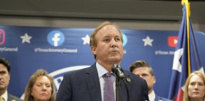 Ken Paxton en Austin/ Bob Daemmrich