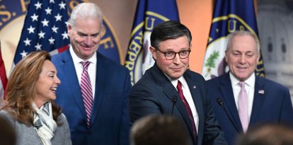 Mike Johnson en Capitol Hill/ Roberto Schmidt