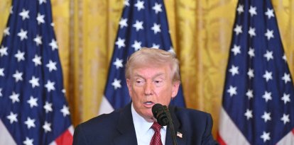 Donald Trump en la Casa Blanca/ Saul Loeb