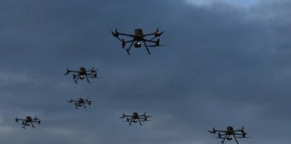 Imagen referencial de drones