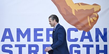 Pete Hegseth, secretario de Defensa, en Florida/ Miguel Rodríguez