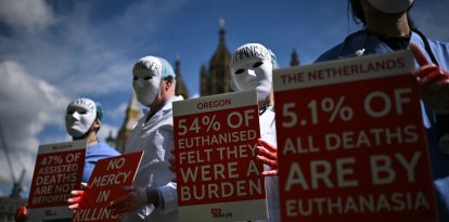 Activistas por los derechos de las personas con discapacidad en Londres