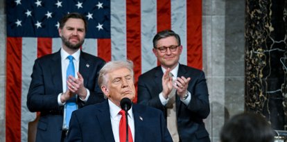 Donald Trump pronuncia su primer discurso del Estado de la Unión