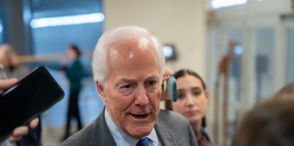 John Cornyn en Capitol Hill/ Allison Robbert