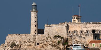 Lancha de tropas guardacostas en La Habana (Archivo)