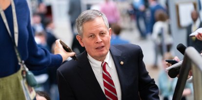 Steve Daines en Capitol Hill/ Allison Robbert