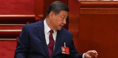 Xi Jinping durante la Asamblea Popular Nacional (APN)