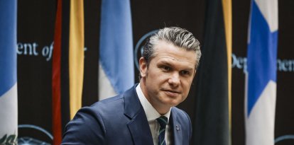 Pete Hegseth en Doral, Florida/ Eva Marie Uzcategui