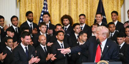 Leo Messi, Donald Trump, Casa Blanca