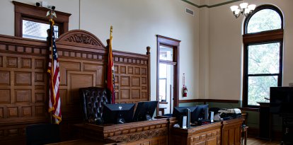 Imagen de un juzgado de EEUU, en una foto de archivo