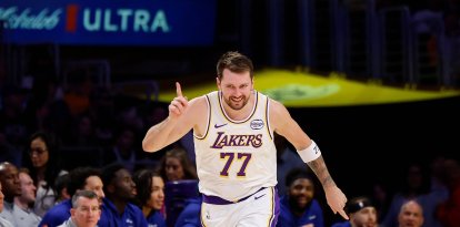 El escolta de Los Angeles Lakers Luka Doncic