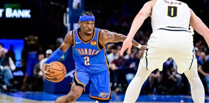 Shai Gilgeous-Alexander, frente a los Denver Nuggets