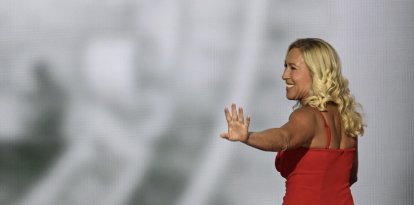 Marjorie Taylor Greene en la RNC de 2024/ Andrew Caballero- Reynolds