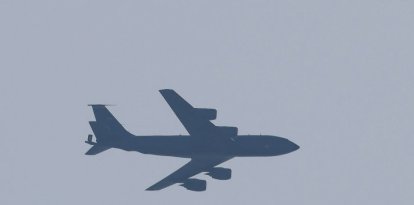 Un avión Boeing KC-135