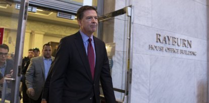 James Comey en Capitol Hill/ Alex Edelman