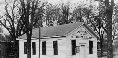 La escuela en donde comenzó el Partido Republicano en Wisconsin