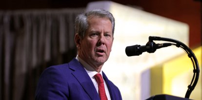 Brian Kemp en Washington DC/ Samuel Corum