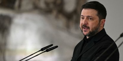 El presidente ucraniano Volodímir Zelenski