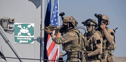 Soldados de las Fuerzas Armadas, durante una operación de rescate. Imagen de archivo