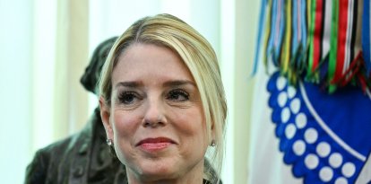 Pam Bondi en el Salón Oval/ Jim Watson