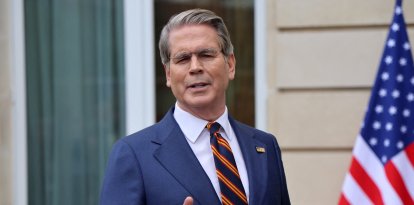 Scott Bessent en París/ Ludovic Martin