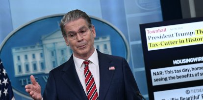 Scott Bessent en la Casa Blanca/ Brendan Smialowski